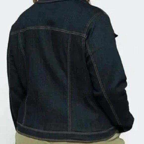 NWT - 1822 Carlsen Indigo Denim Jacket Stitch Fix - Picture 11 of 11